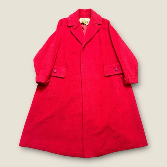 1940’s Stroock Exclusive Wool Coat Size L One Of A Kind! - Picture 2 of 16